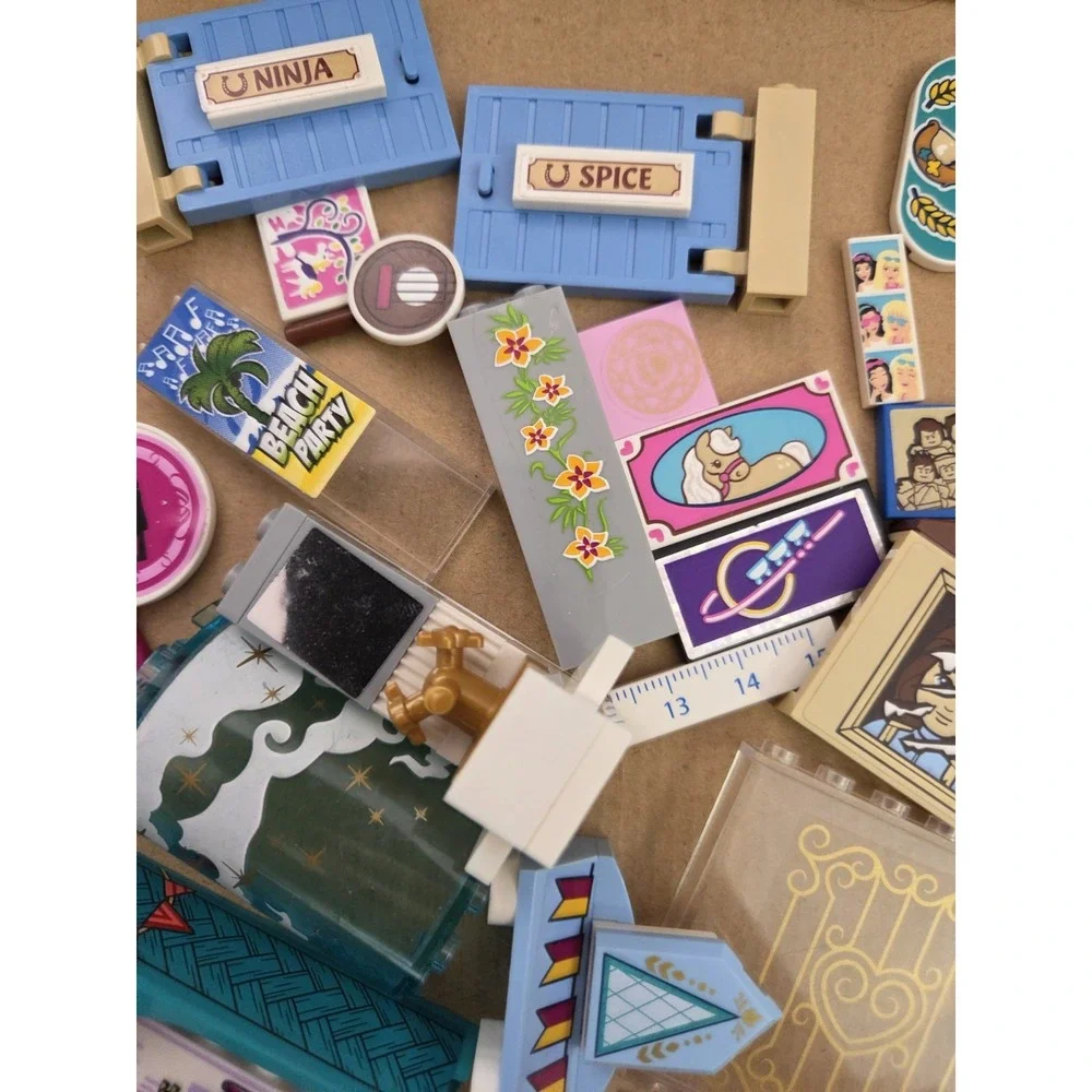 Lego Friends Decorative Printed Sticker‎ Parts Specialty Pieces Lot